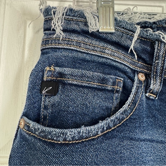 KanCan High Rise Distressed Ripped Boyfriend Jeans 126100 - Picture 8 of 13